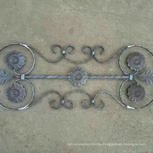 Wrought Iron Window Guard Decorative Ornament Parts For Wrought iron Gate  Porch Railing decoration components